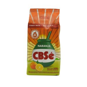 Yerba mate naranja 500 grs - CBSÉ