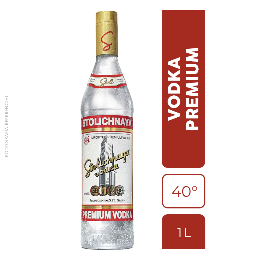 4750021000089 - VODKA 1 LITRO - STOLICHNAYA