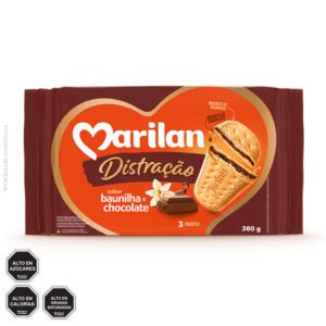 Galletas Sabor Chocolate y Vainilla 320 grs - MARILAN