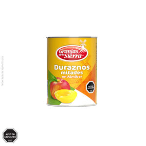 Duraznos Mitades en Almíbar 820 grs - GRANJAS DE LA SIERRA 820 g Drenado