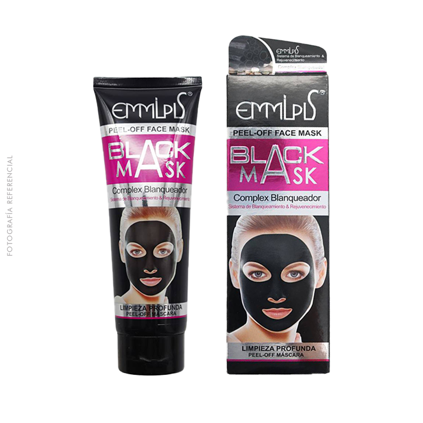 Máscara facial negra complex 130 ml – EMMLPLS – Supermercado Rofil