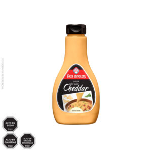 Salsa cheddar 350 grs - DOS ANCLAS