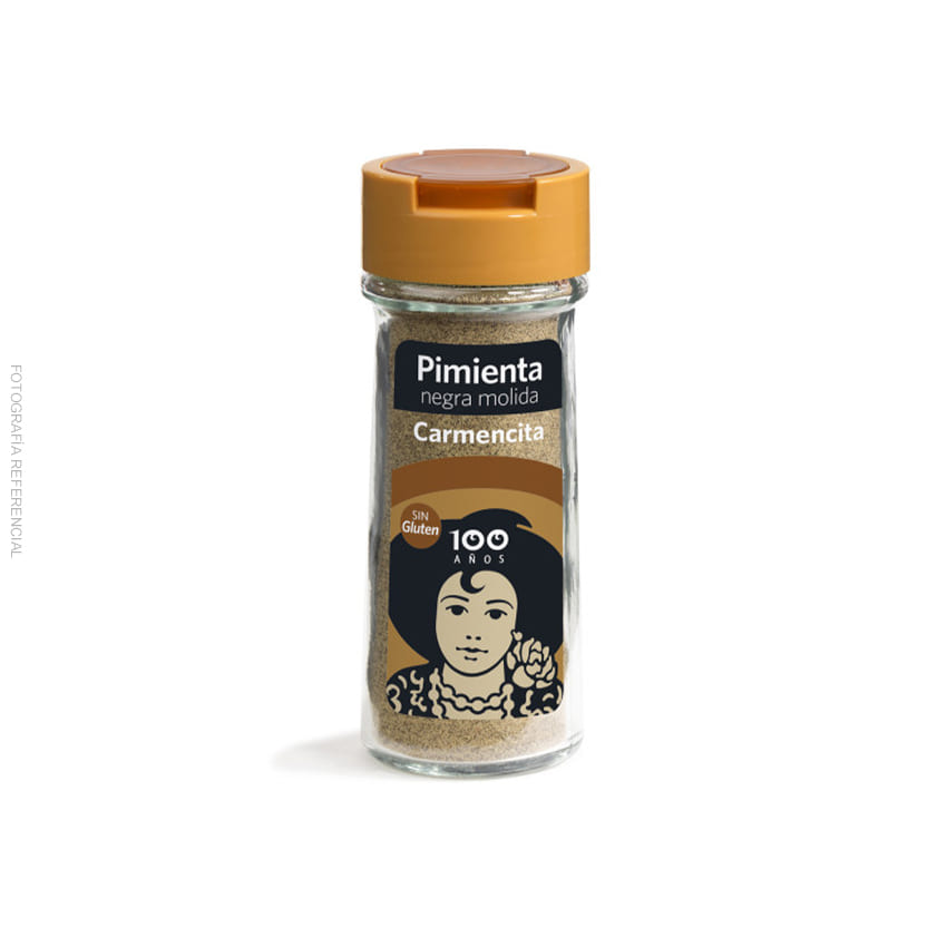 Pimienta negra molida 52 grs – CARMENCITA – Supermercado Rofil