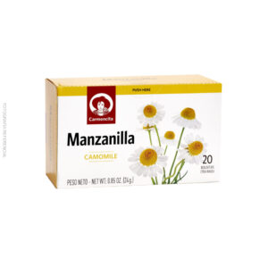 Infusión manzanilla 20 bolsas 24 grs - CARMENCITA