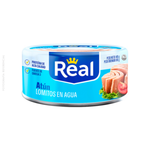 Atun Lomito E/agua 140Grs - REAL