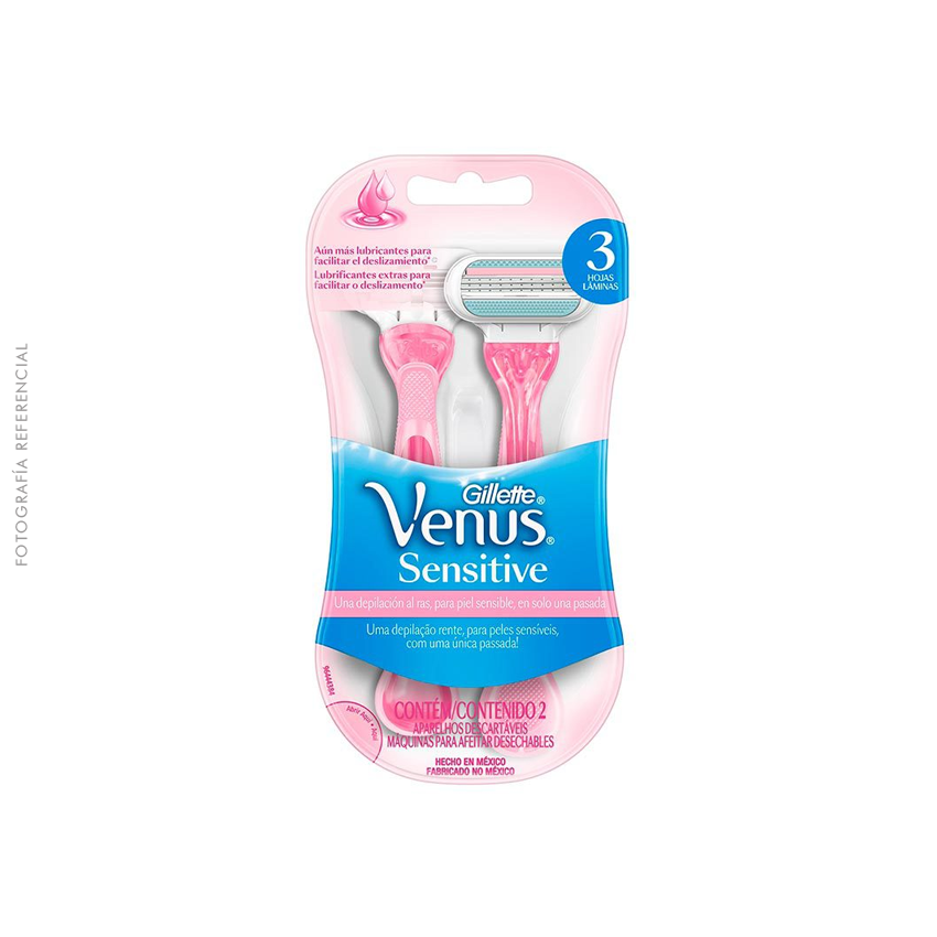 7702018072217 Máquina de afeitar Sensitive Venus x2 – GILLETTE