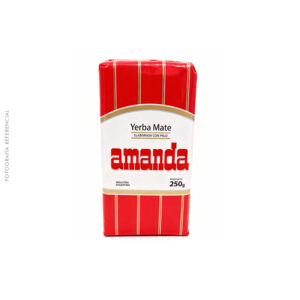 YERBA MATE 250GRS C/PALO - AMANDA