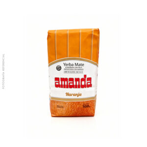 YERBA MATE 500GRS NARANJA C/PALO - AMANDA