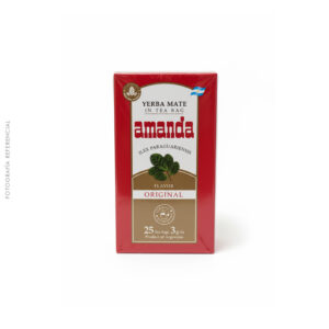 YERBA MATE E/BOLSITA 25UN 75GRS - AMANDA