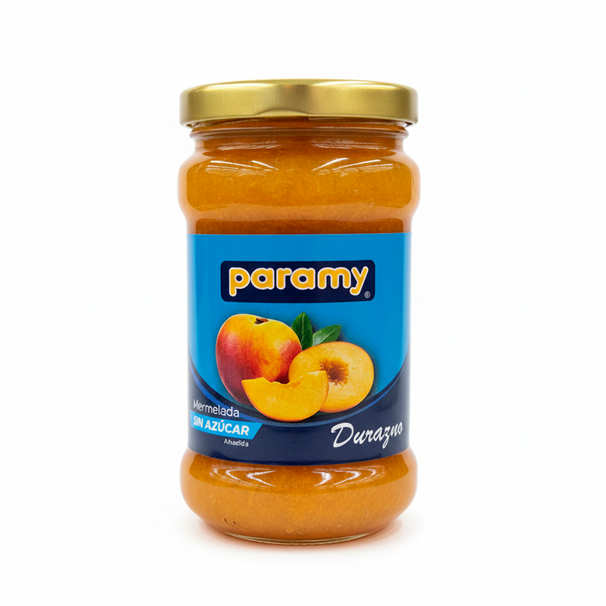 Mermelada durazno sin azucar 340 grs - PARAMY