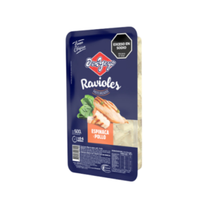 Ravioles Espinaca/Pollo 1 Kg - DON YEYO