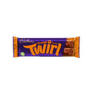 Chocolate Twirl En Barra Sabor Naranja 43 Grs - CADBURY