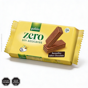 Oblea Barq. Choc. x3 180 grs zero  s/azuc. - Gullón