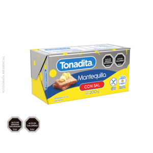 MANTEQUILLA C/SAL 200GRS - TONADITA