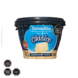 QUESO UNTABLE CLASICO 180GRS POTE - TONADITA