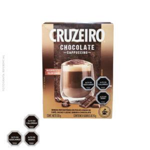 CAPUCCINO INST.X8 CHOCOLATE 120GRS - CRUZEIRO