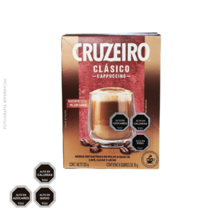 CAPUCCINO INST.X8 CLASICO 120GRS - CRUZEIRO