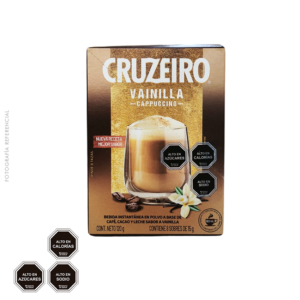 CAPUCCINO INST.X8 VAINILLA 120GRS - CRUZEIRO